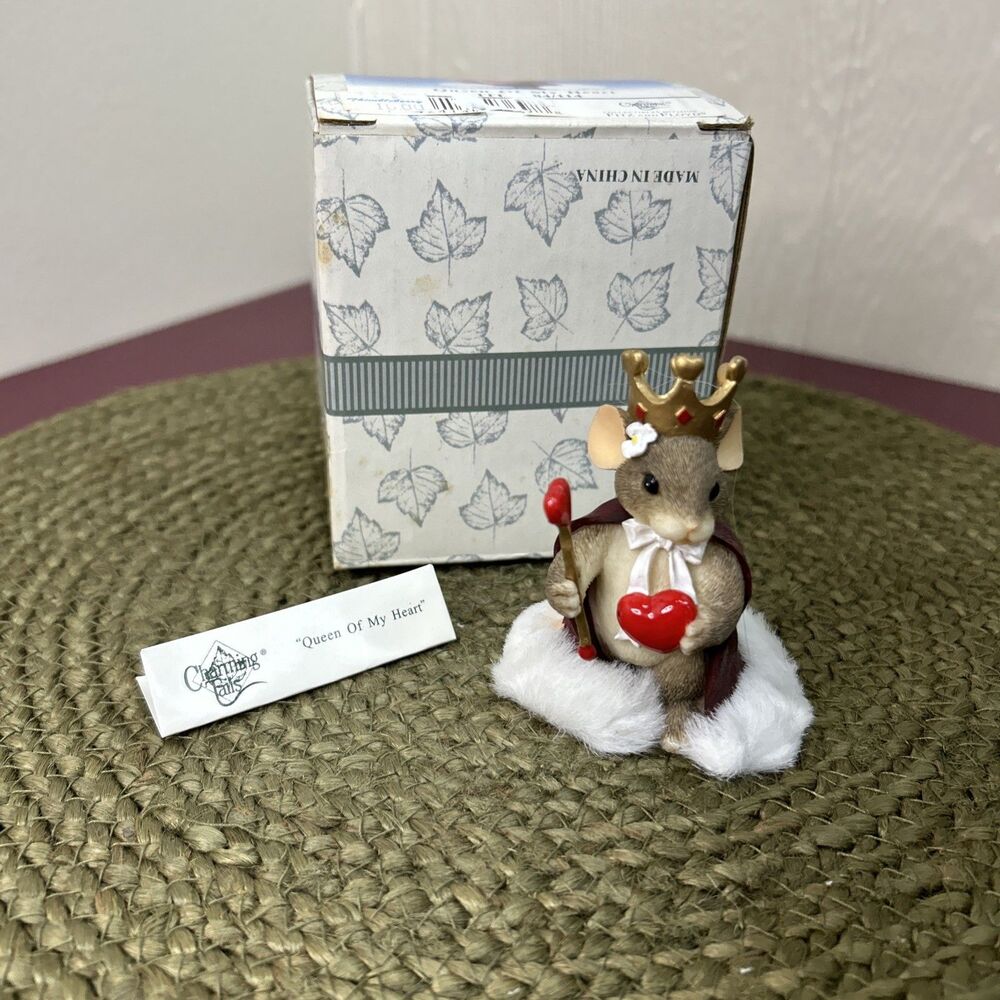 Charming Tails Queen of My Heart Valentine Day Mouse Figurine 84/114